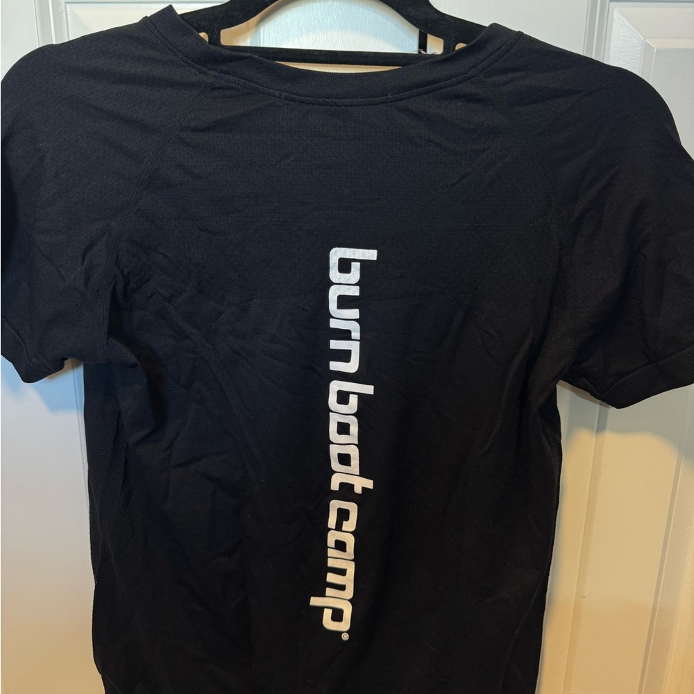 Burn boot camp muscle Black T-Shirt